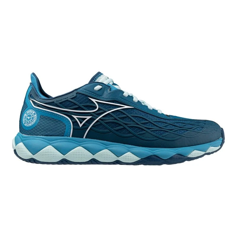 Mizuno Mens Wave Enforce Tour AC Tennis Shoes Blue Sportpursuit