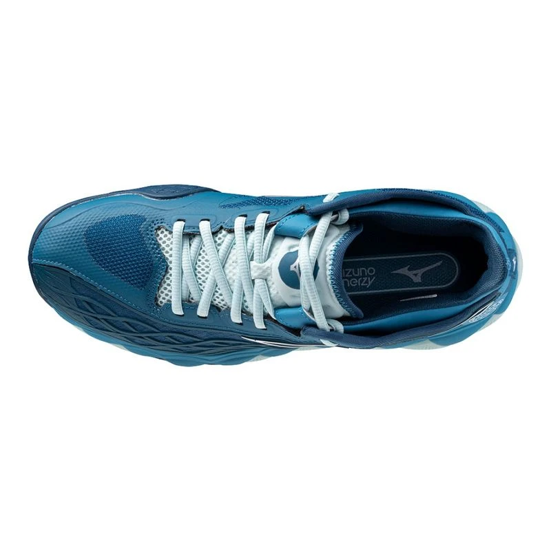 Mizuno Mens Wave Enforce Tour AC Tennis Shoes Blue Sportpursuit