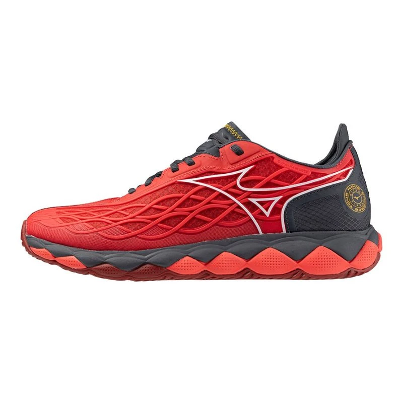 Mizuno Mens Wave Enforce Tour AC Tennis Shoes Red Sportpursuit