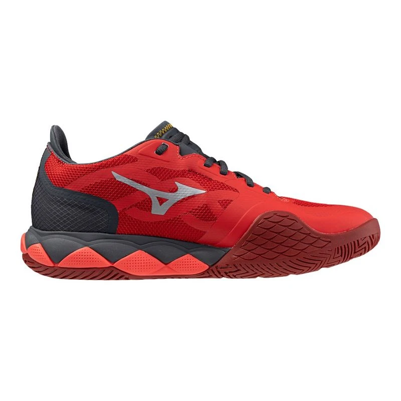 Mizuno Mens Wave Enforce Tour AC Tennis Shoes Red Sportpursuit