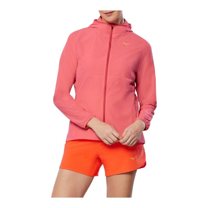 Mizuno Womens Alpha Jacket Pink Sportpursuit