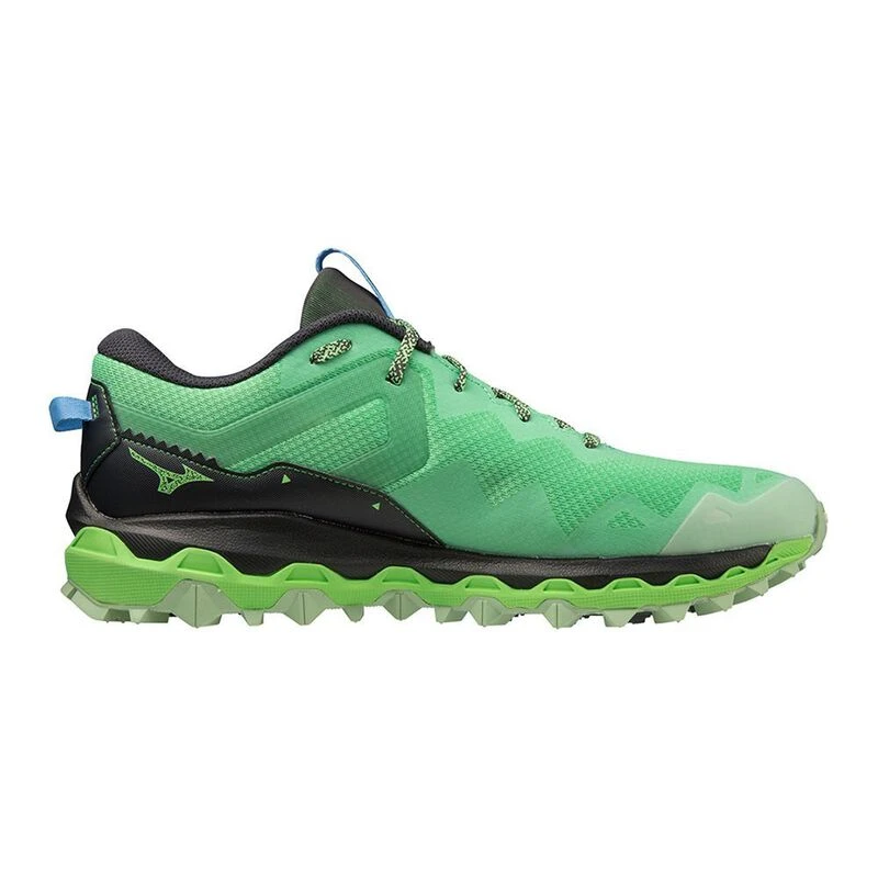 Mizuno Herren Wave Mujin 9 Trail Lauf Schuhe Schwarz privatesports
