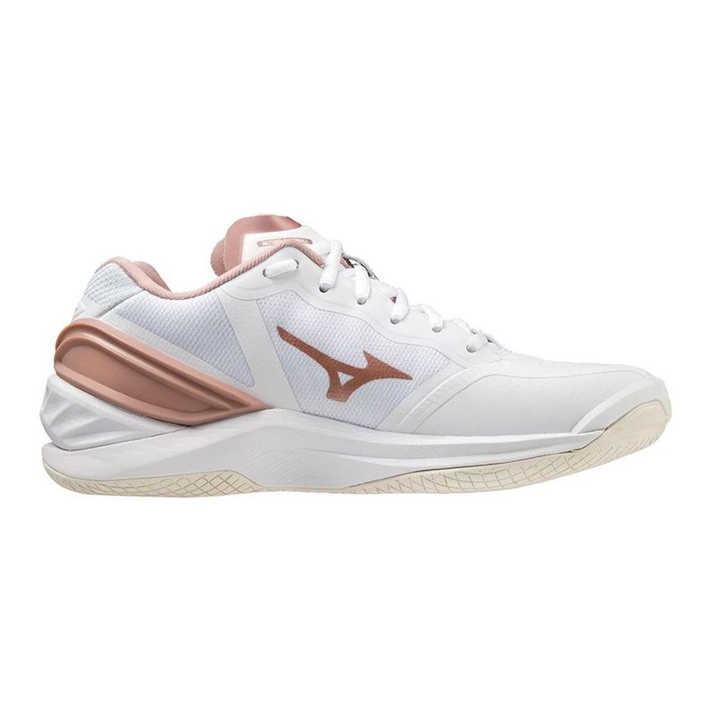Mizuno Womens Wave Stealth NEO Handball Shoes White Sportpursuit.c