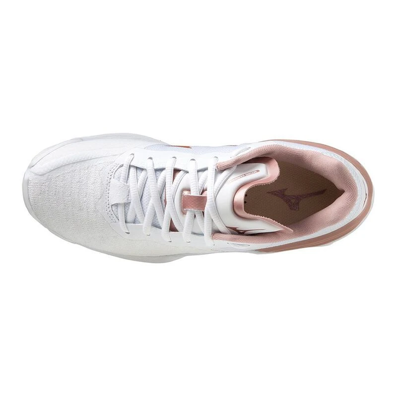 Mizuno Womens Wave Stealth NEO Handball Shoes White Sportpursuit.c