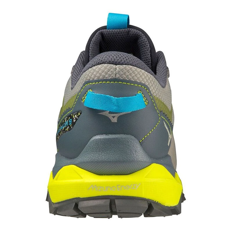 Mizuno Mens Wave Mujin 9 Trail Running Shoes Grey Sportpursuit