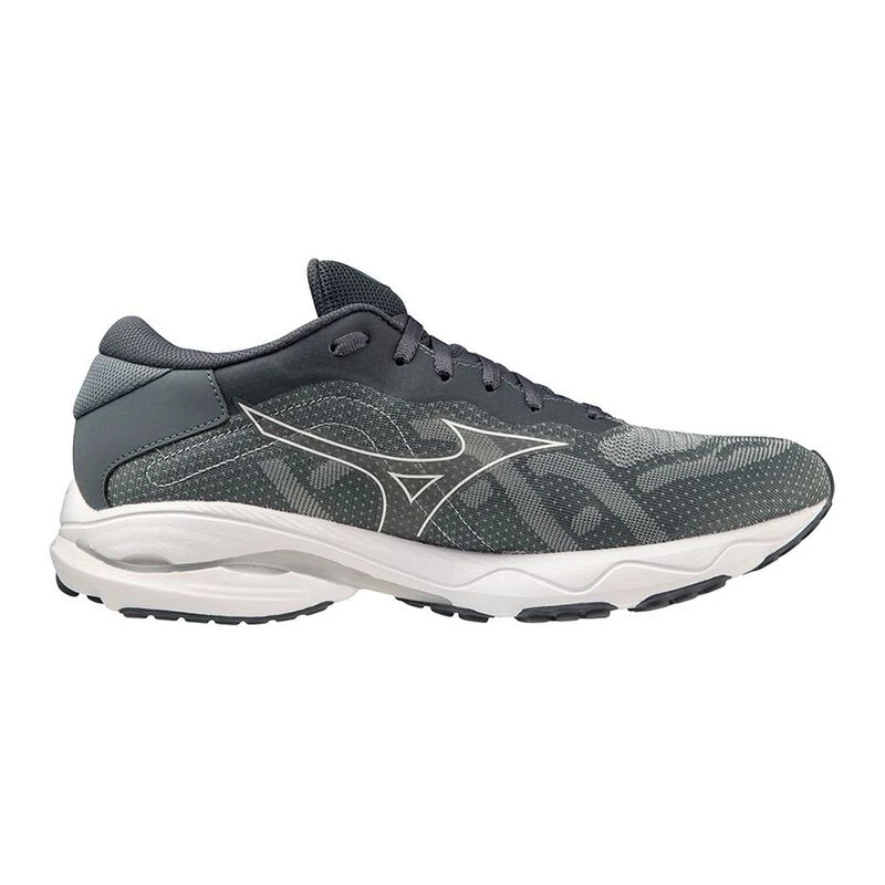 Mizuno Mens Wave Ultima 14 Running Shoes Grey Sportpursuit