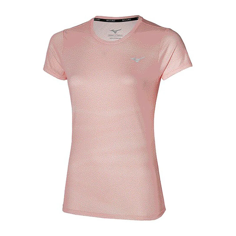 Mizuno T Shirt Core Graphic Donna Arancione privatesportshop