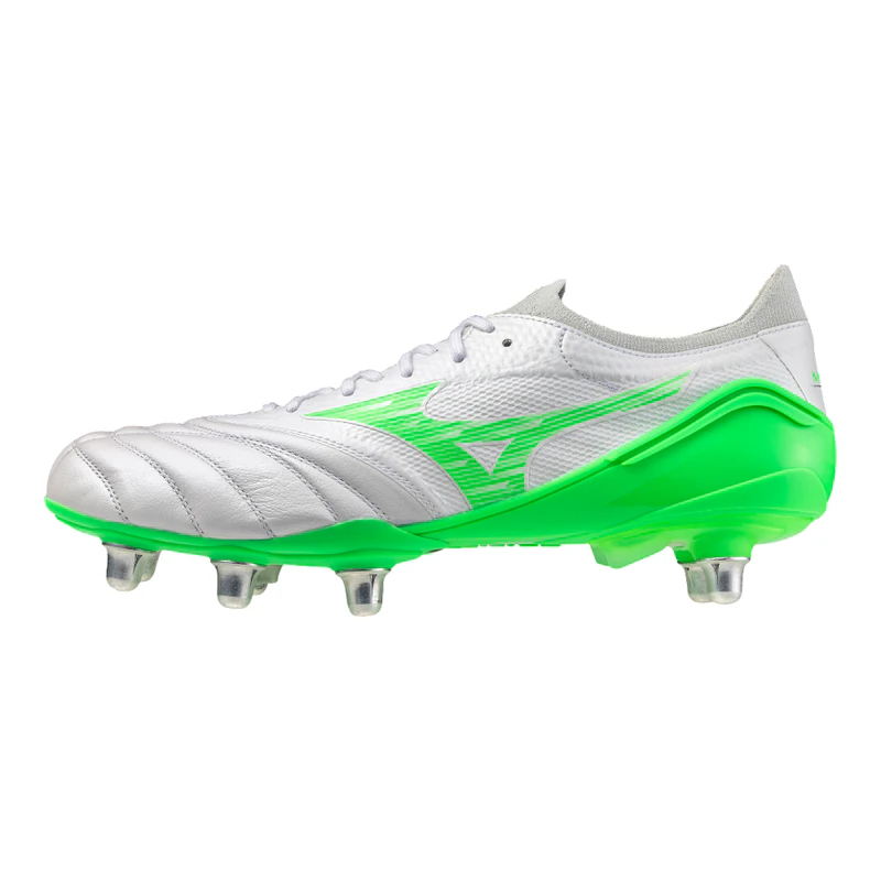 Mizuno Morelia Neo IV Beta Elite SI Soft Ground Football Boots (White/