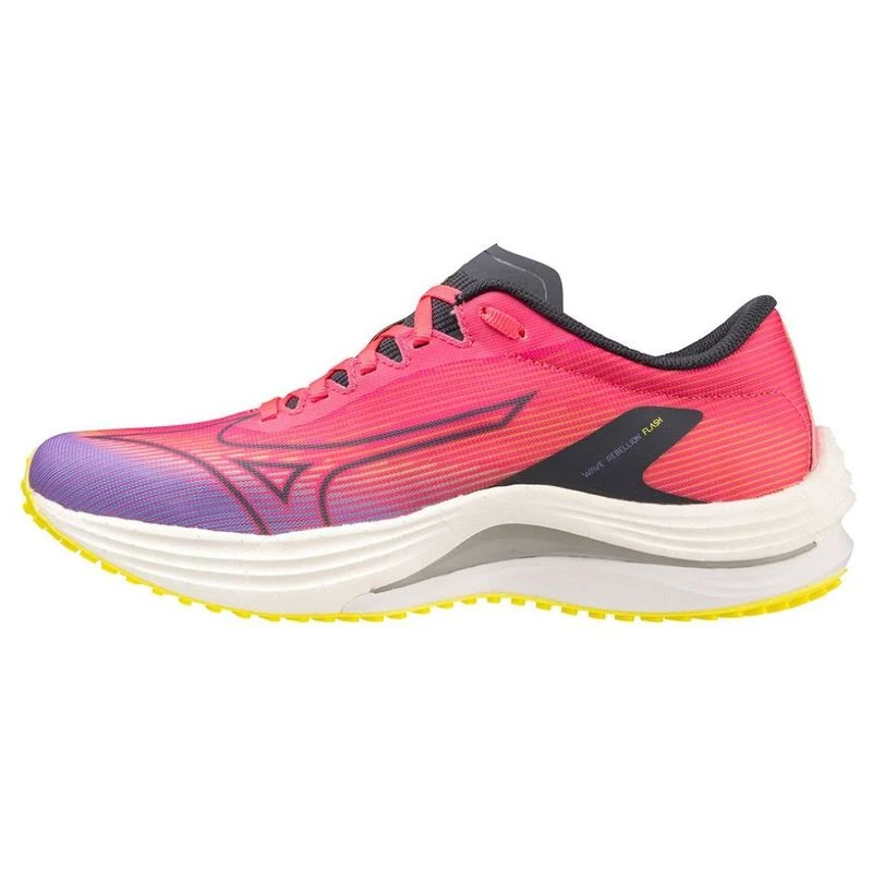 Pink mizuno running shoes sales