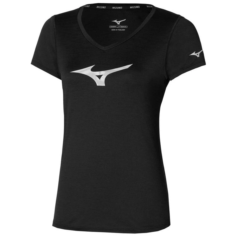 Mizuno T Shirt Core RB Donna Nero privatesportshop