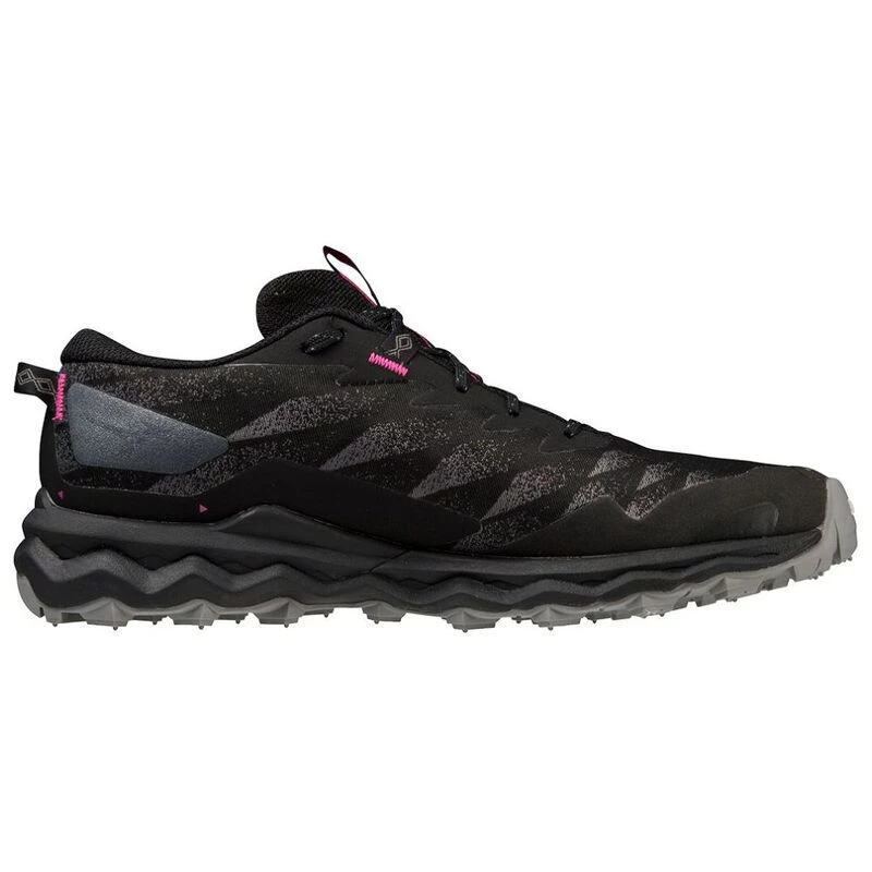 Mizuno Womens Wave Daichi 7 GTX Trail Running Shoes (Black
