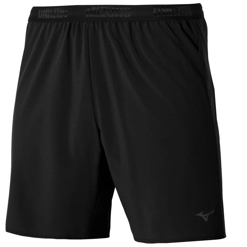 Mizuno Mens Alpha 7.5 Shorts (Black) | Sportpursuit.com