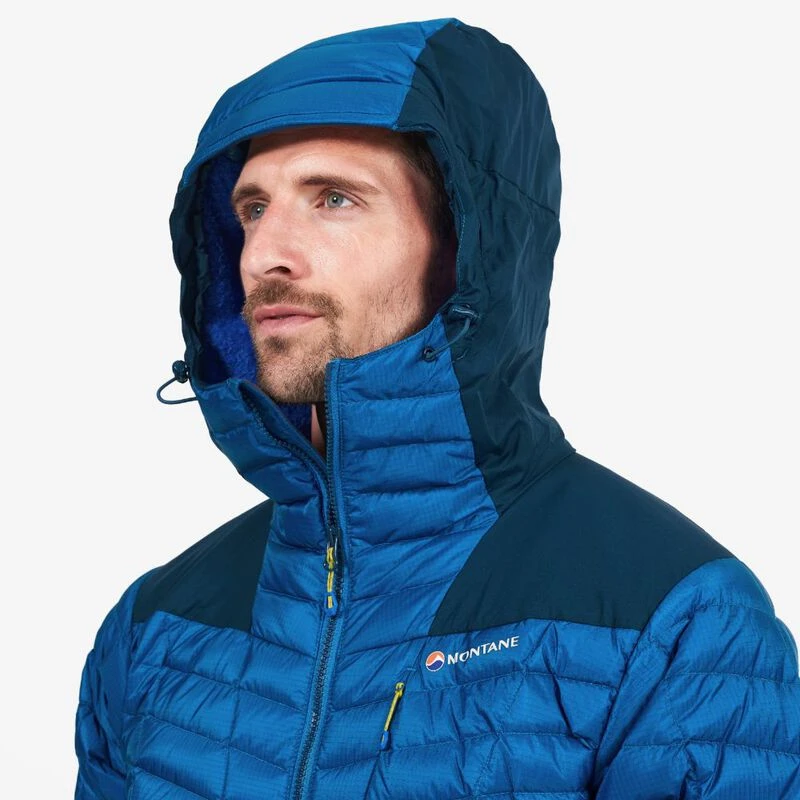 Montane Mens Axis Alpha GTX Infinium Insulated Jacket Electric Blue
