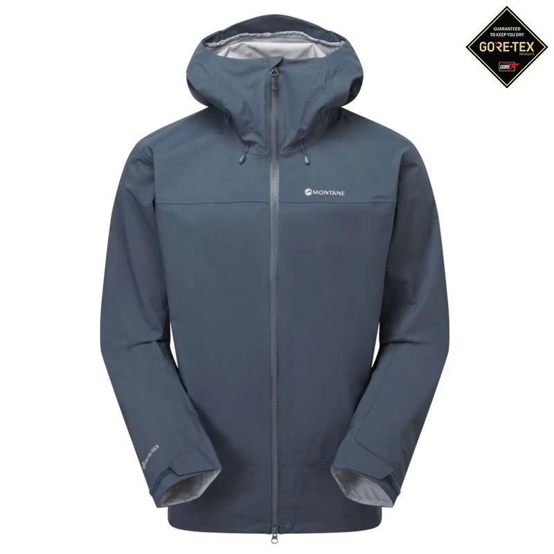Montane Mens Phase XT GTX Waterproof Jacket Astro Blue Sportpursui