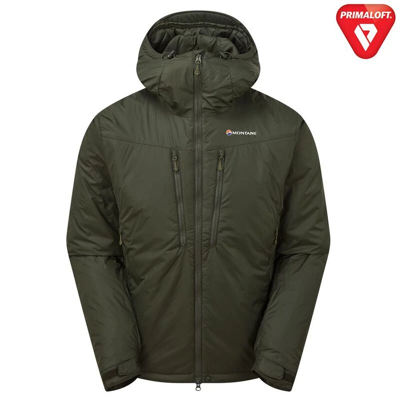 Montane Mens Flux Primaloft Jacket Oak Green Sportpursuit