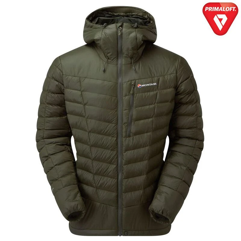 Montane Mens Ground Control Primaloft Jacket Oak Green Sportpursui