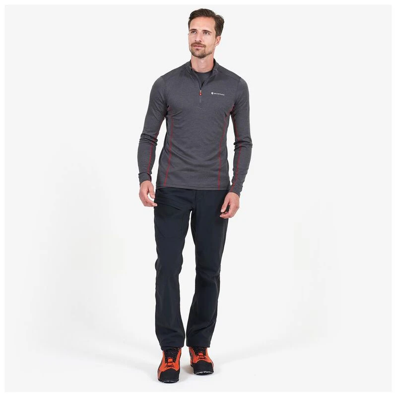 T-shirt homme à manches longues Outdoor Wool Pro