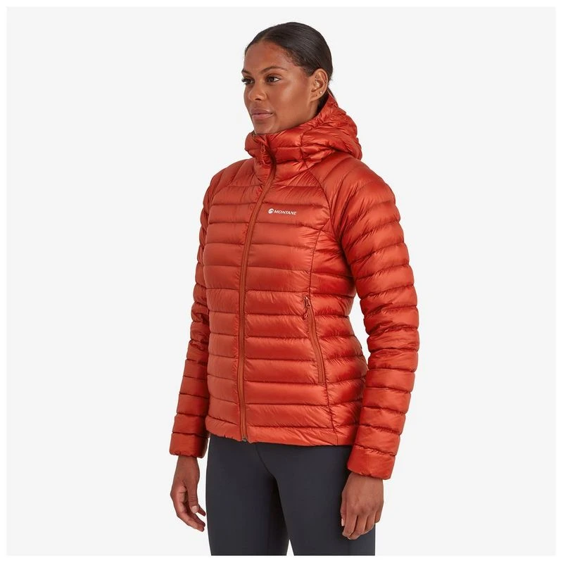 Montane Womens Anti Freeze Jacket Saffron Red Sportpursuit