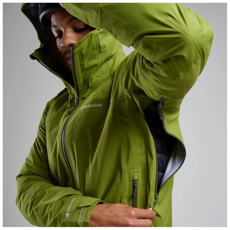 Montane Mens Phase XT GTX Jacket Alder Green Sportpursuit