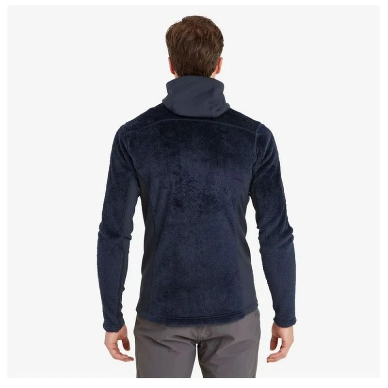 Montane Mens Protium XPD Hooded Fleece Jacket (Eclipse Blue Montane Mens Protium XPD Hooded Fleece Jacket (Eclipse Blue
