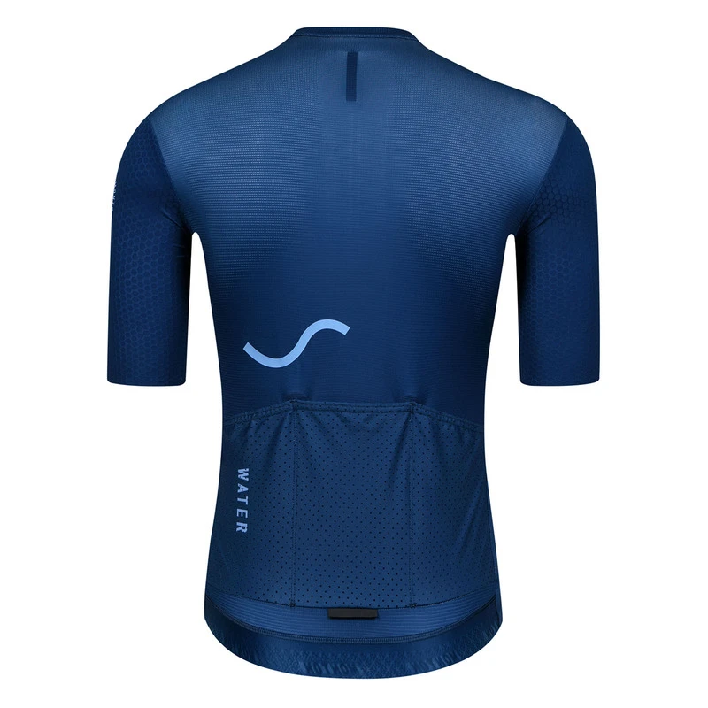 Monton Mens Water V2 Jersey (Blue) | Sportpursuit.com