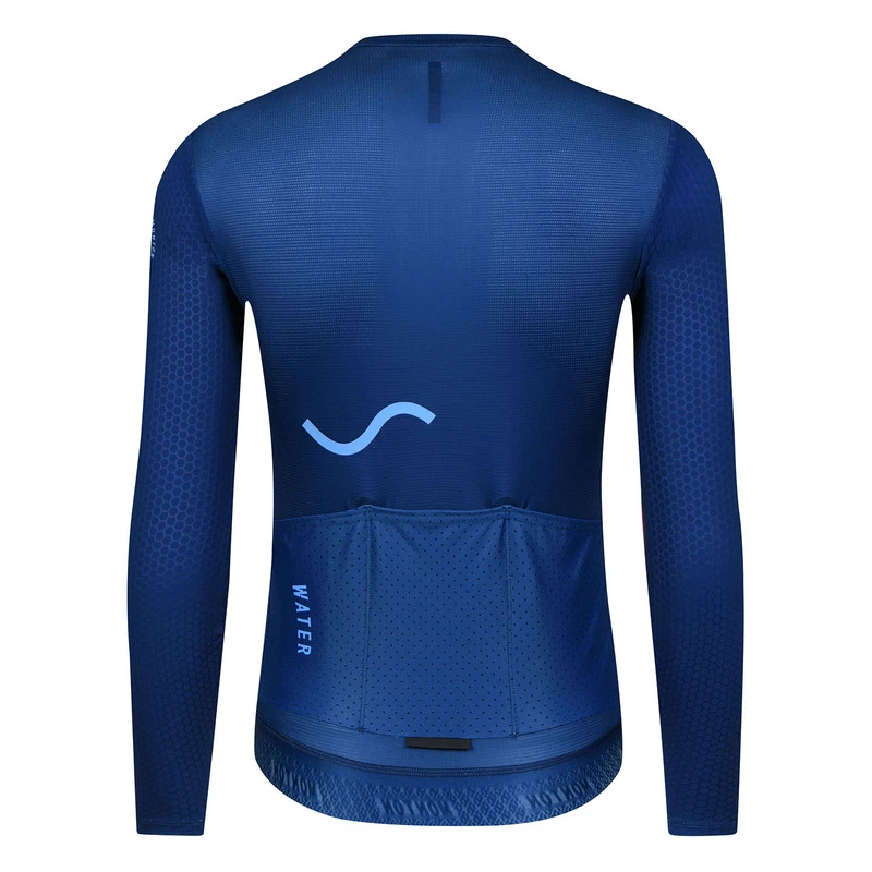 Maillot cycliste SUNN bleu marine cycling shirt trikot maglia camiseta 5 XL