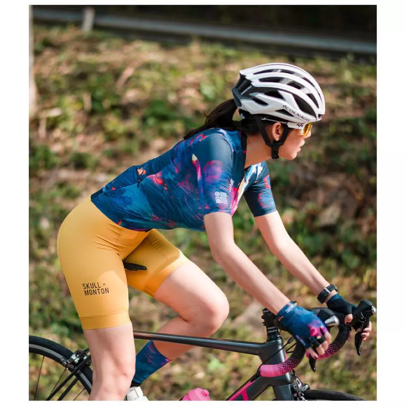 Womens yellow cycling shorts outlet