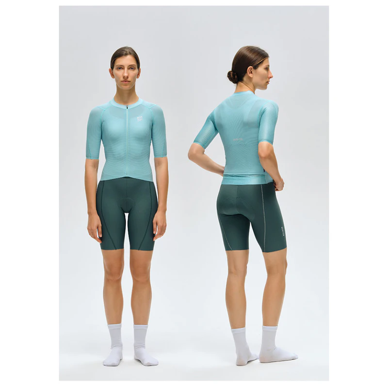 Maillot Cycliste Femme SUGOI Taille S, Bleu Avec Touches Blanches Et Noires – Idéal Pour Le Cyclisme