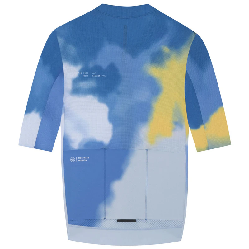 Maillot Cyclisme Louis Garneau Homme - Bleu/blanc, Manches Courtes, Fermeture Zip, Taille XL - Occasion