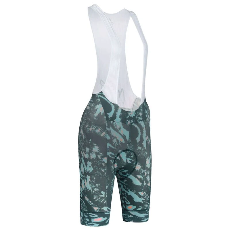 Monton Womens Supido Bib Shorts (Green)