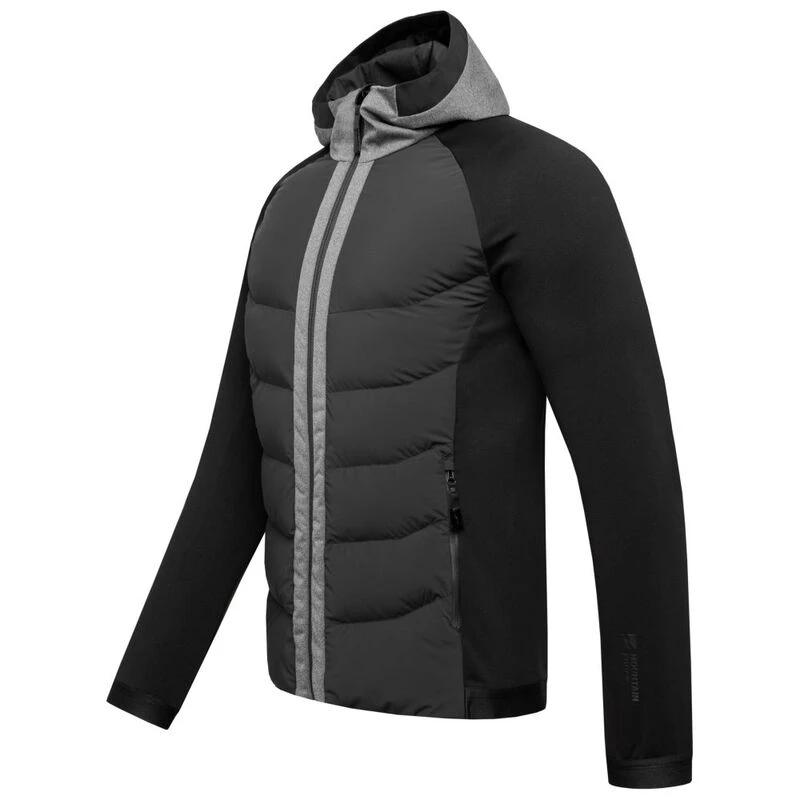 Mountain Force Mens Terry Jacket Black Black Melange Sportpursuit