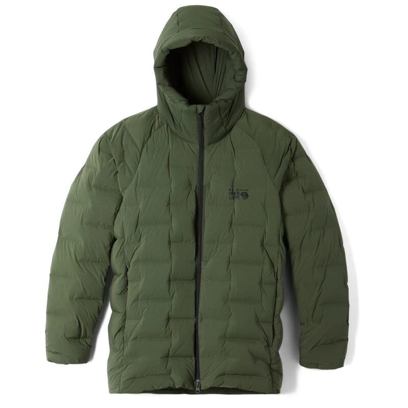 Mountain Hardwear Mens Stretchdown Parka Surplus Green Sportpursui