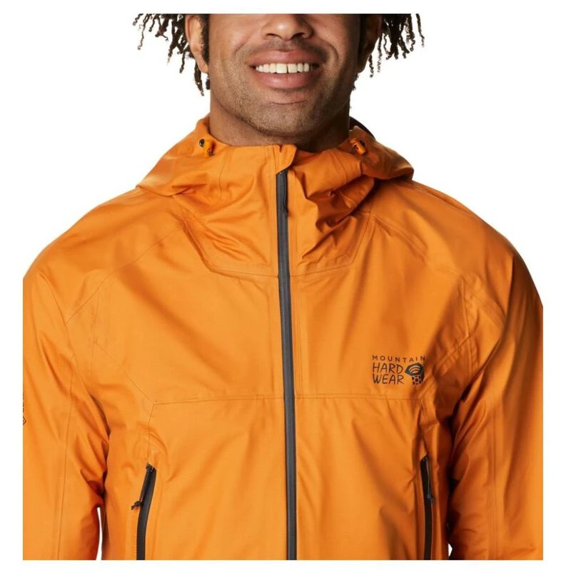 Mountain Hardwear Mens Quasar Lite GTX Active Jacket Instructor Orang