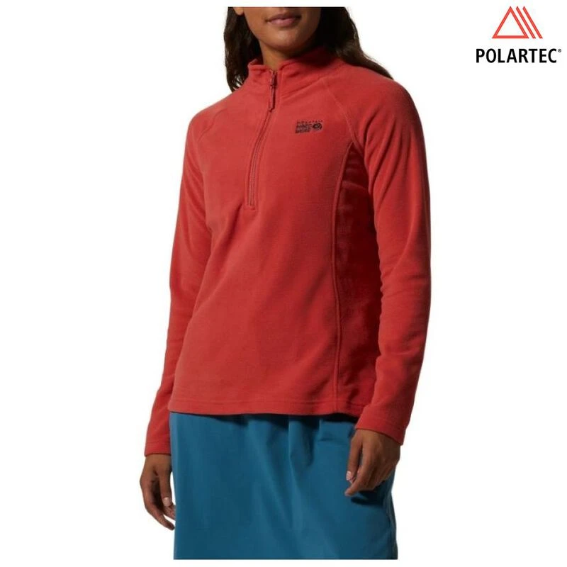 Mountain Hardwear Womens Polartec Microfleece 1 4 Zip Pullover Calla
