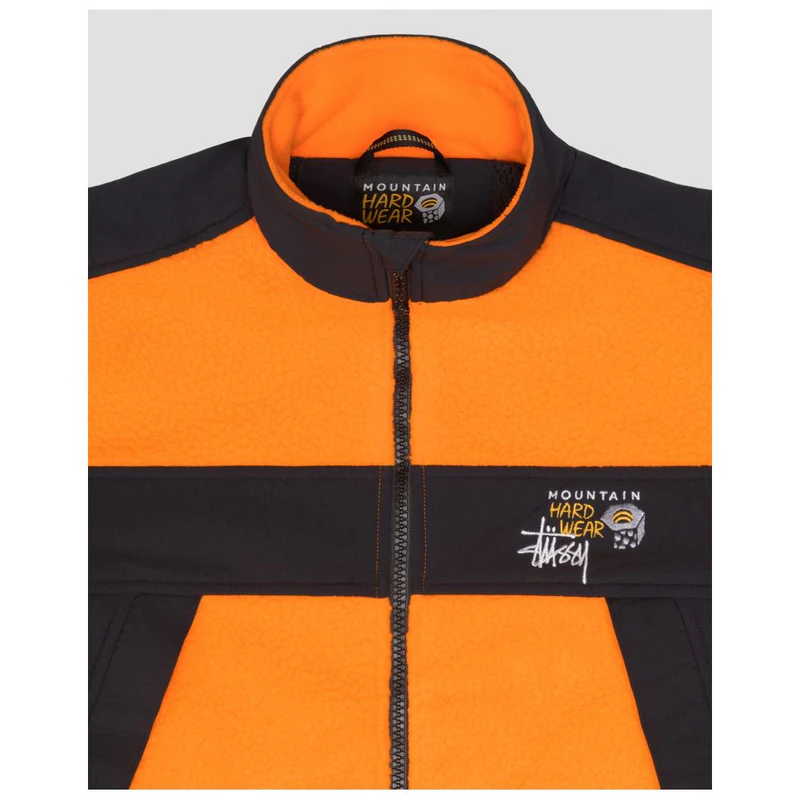 Mountain Hardwear MHW X Stüssy Fleece Jacket (Alpin Orange) | Sportpur