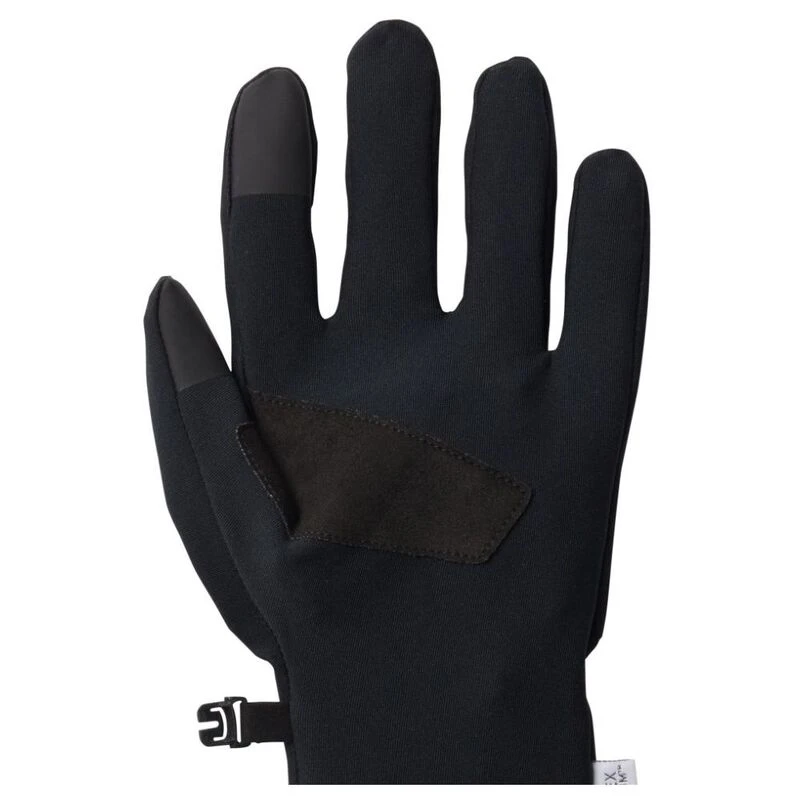 MountainHardwear Windlab Infinium Stretch Gloves (Black) | Sportpursui