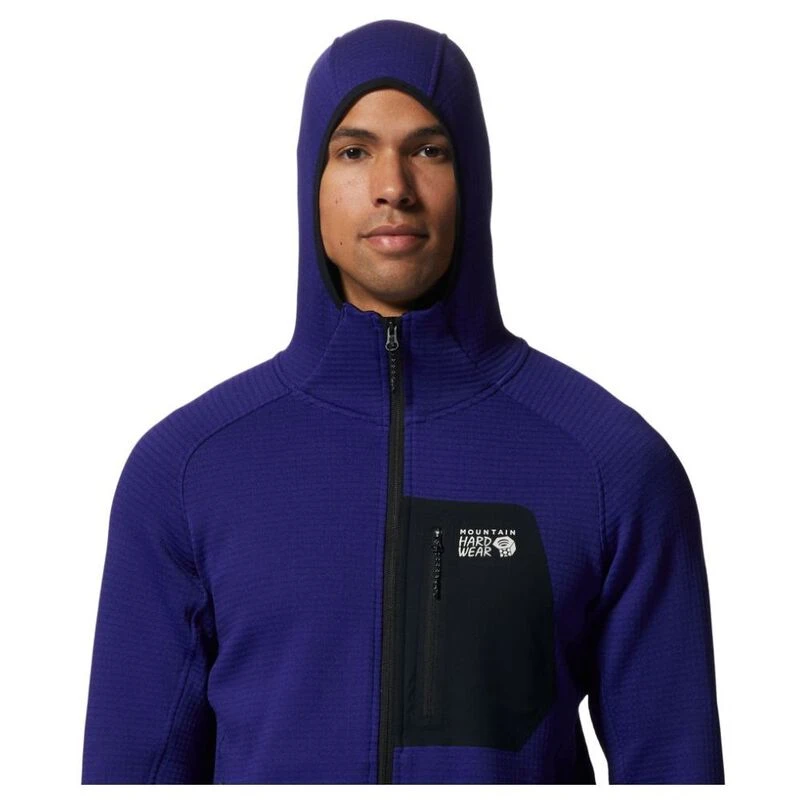 Polartec grid fleece hoodie sale