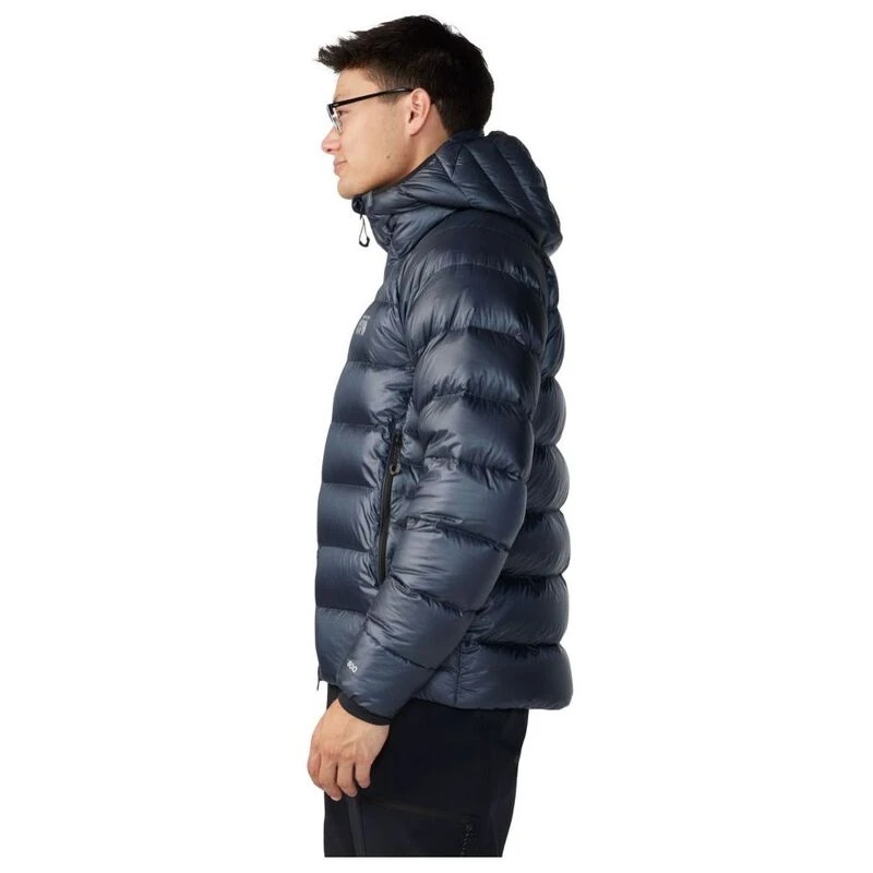 Burly man hooded jacket online