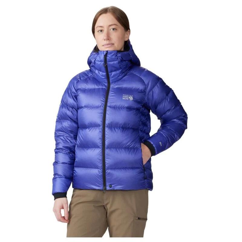 MountainHardwear Womens Phantom Alpine Hooded Jacket Klein Blue Sp