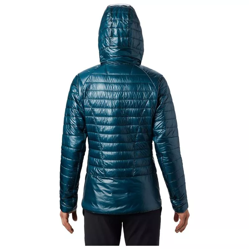 Mountain Hardwear Womens Ghost Shadow Hooded Jacket Icelandic Spor