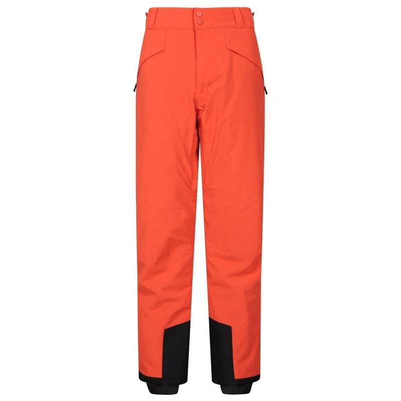 Mountain Warehouse Mens Orbit 4 Way Stretch Ski Trousers Bright Orang