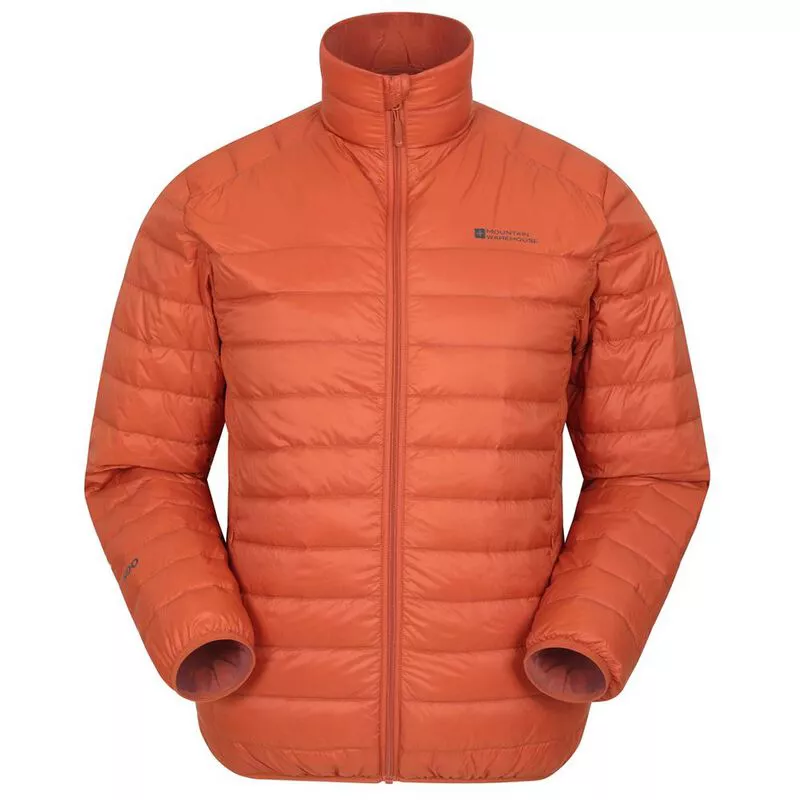 Mountain Warehouse Mens Featherweight Down Jacket Orange