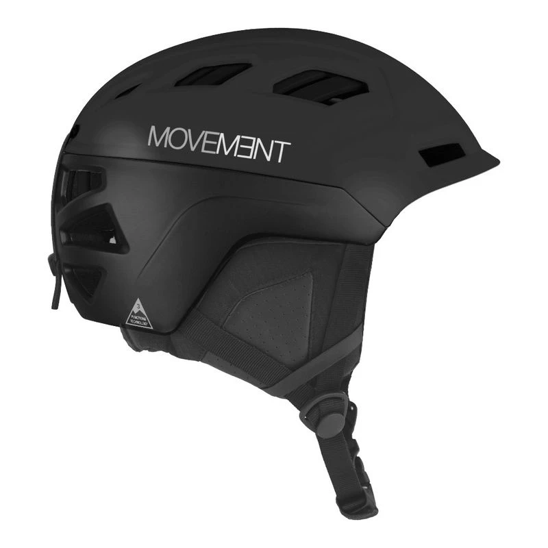 Movement Mens 3Tech Ski Snowboarding Helmet Black Sportpursuit.c