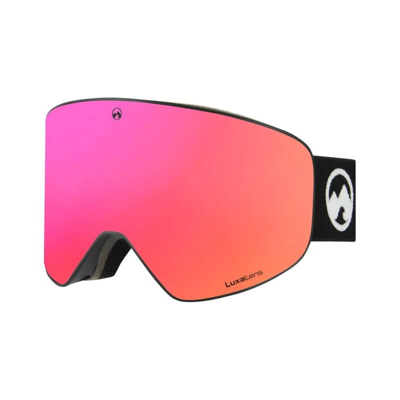 Mowmow Stealth Photochromic Ski Goggles (Black Frame/Red Lens) | Sport