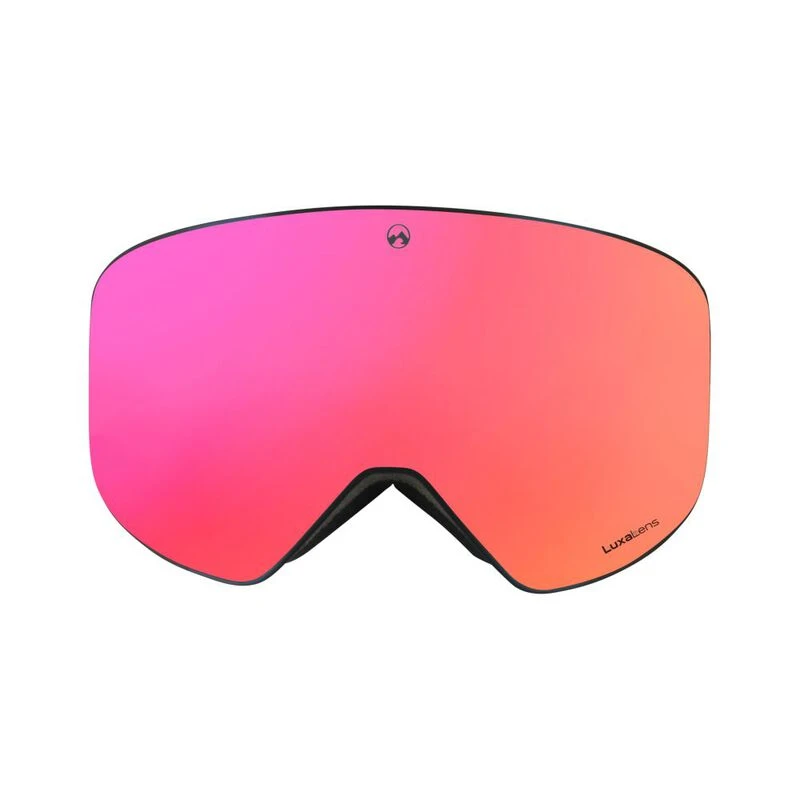 Mowmow Stealth Photochromic Ski Goggles (Black Frame/Red Lens) Sport