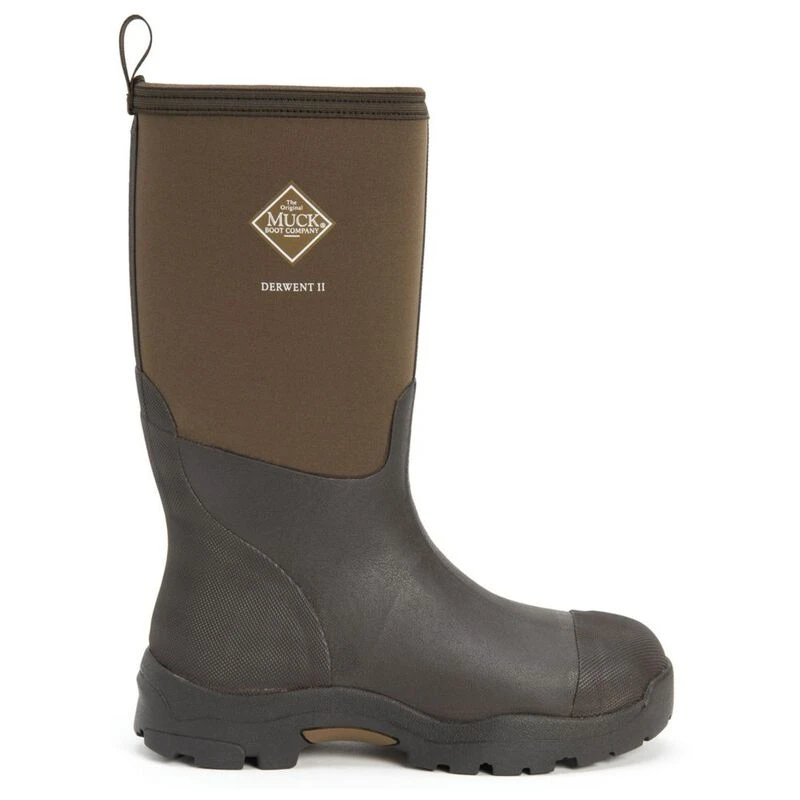 MuckBoot Derwent II Rubber Boots Black Bark Sportpursuit