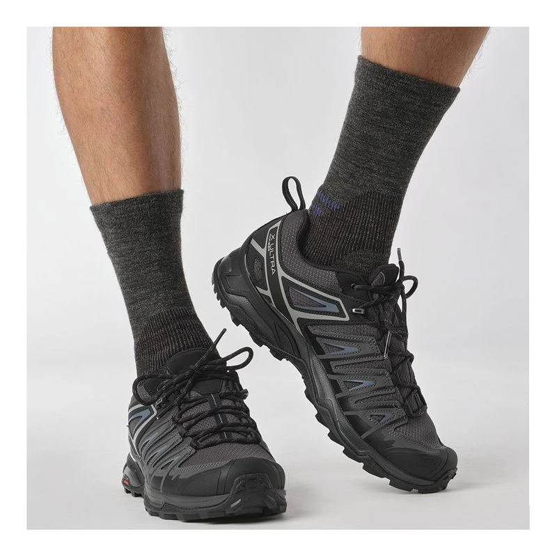 Salomon Chaussures de Randonnee X Ultra Pioneer Aero Homme Noir Ebony