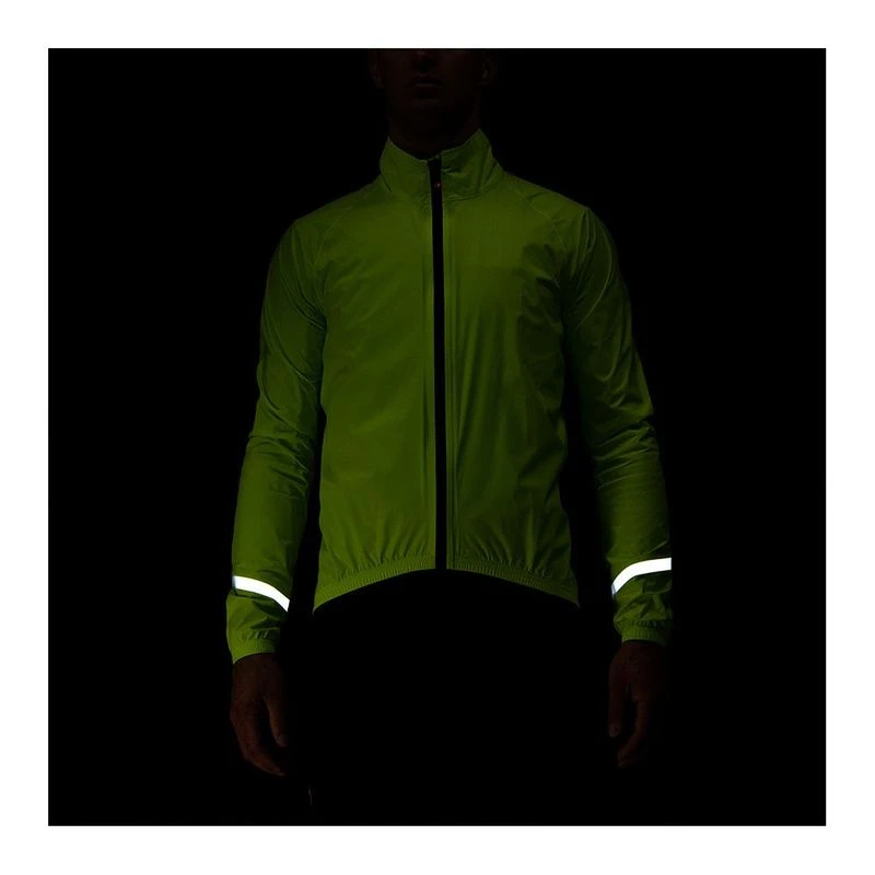 Castelli Mens Emergency 2 Rain Jacket Electric Lime Sportpursuit.c