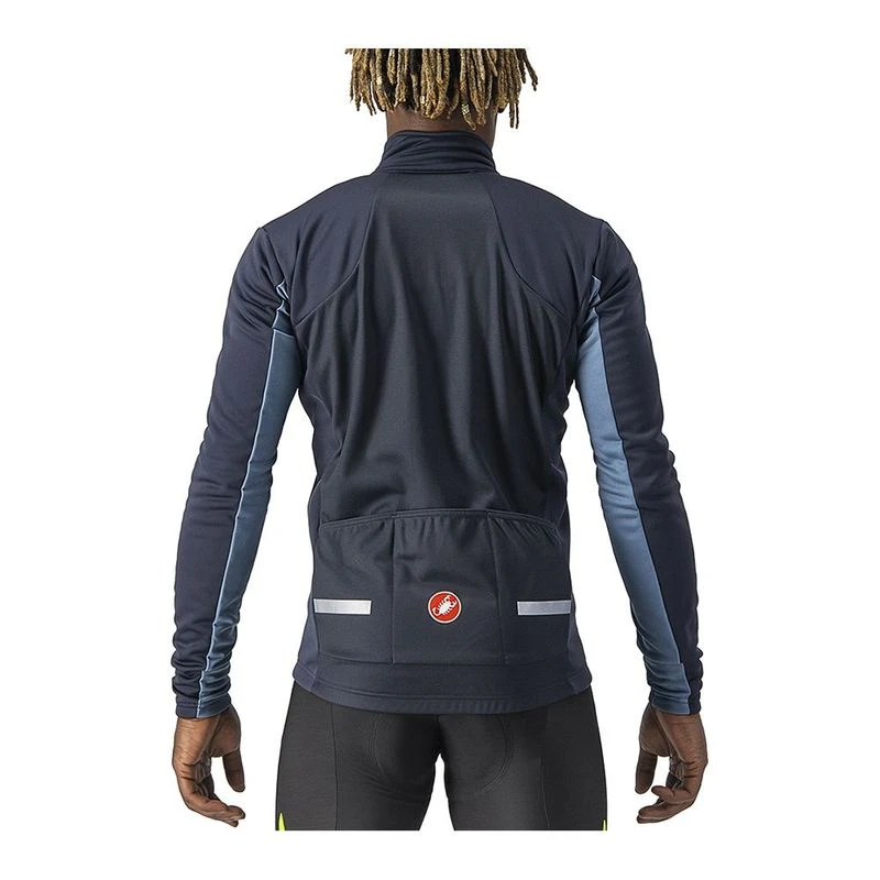 Castelli Mens Mortirolo 6S Jacket (Blue/Silver