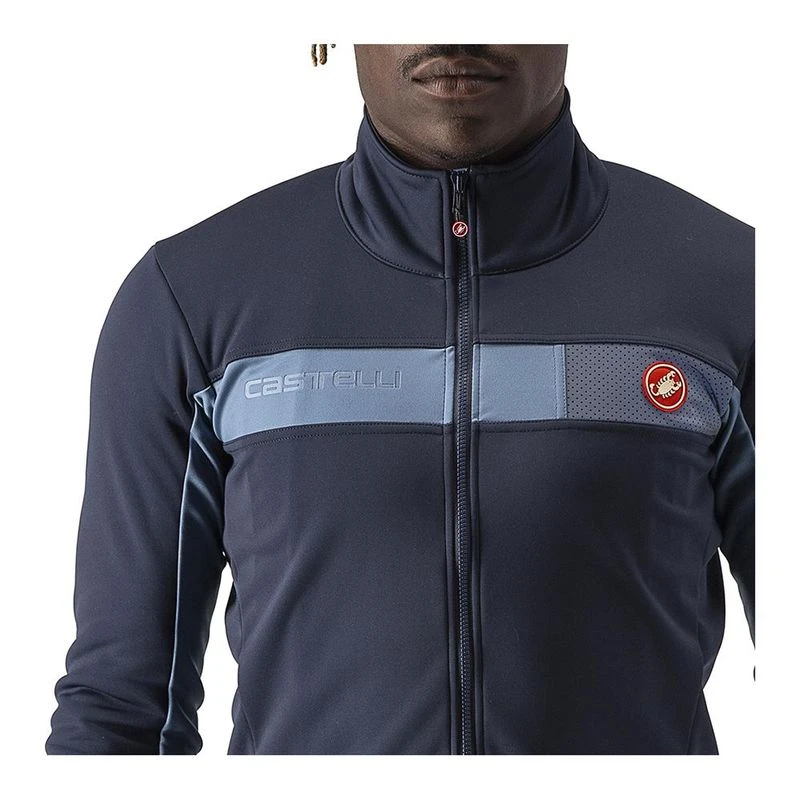Castelli Mens Mortirolo 6S Jacket (Blue/Silver